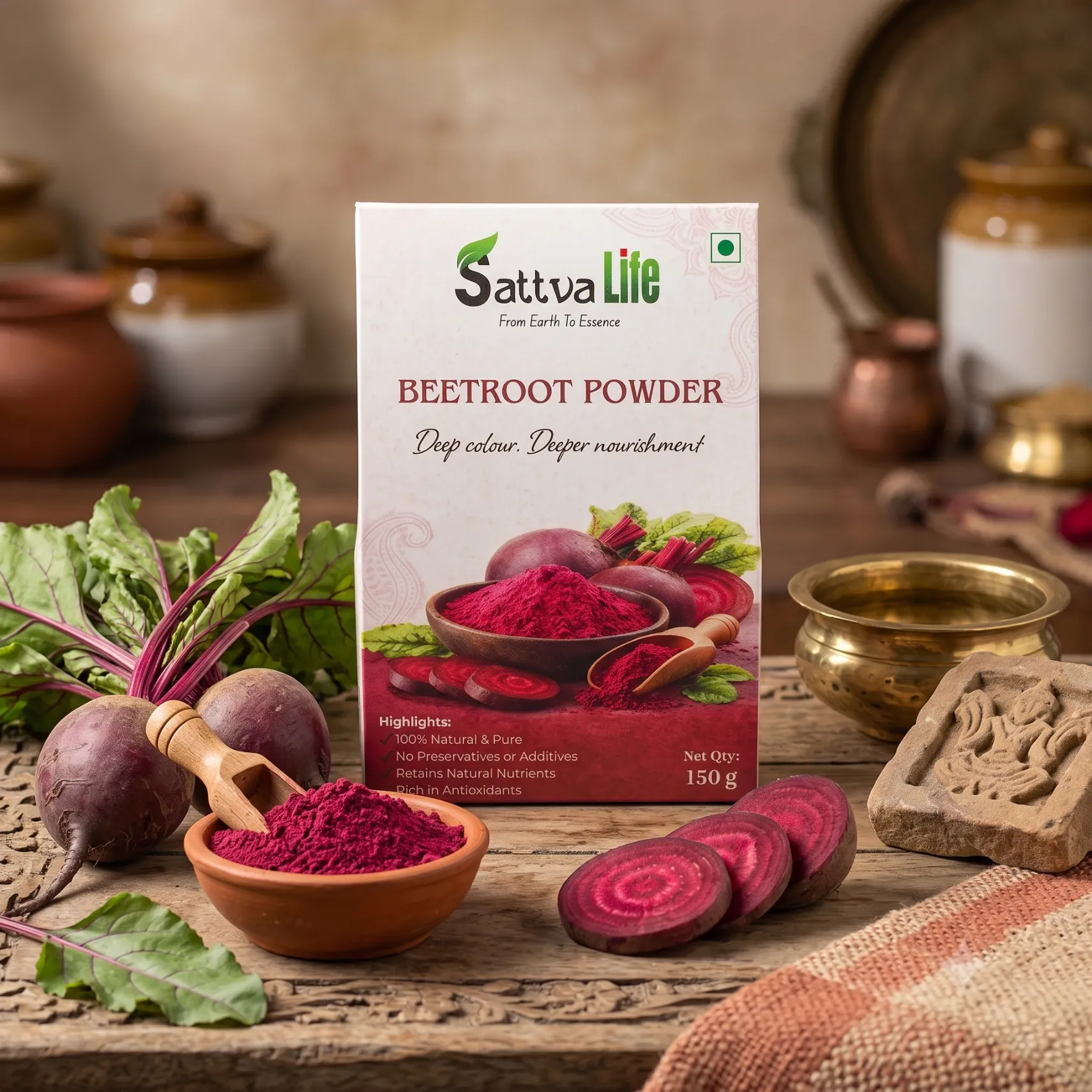 [SL0301300304] Beetroot Powder (150 gm)