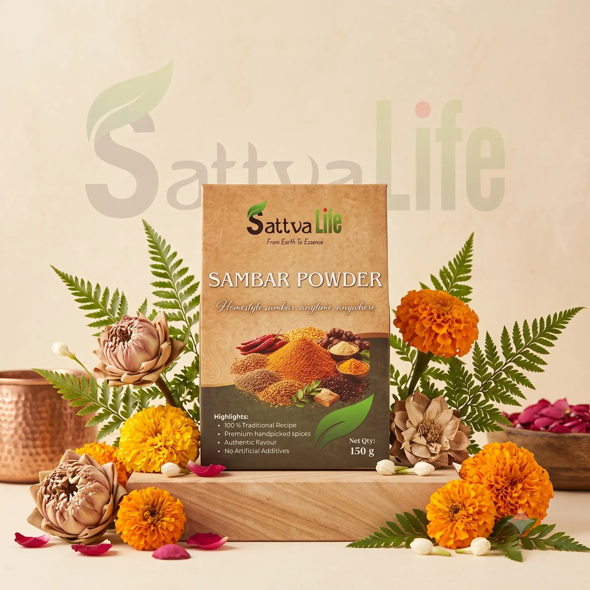 [SL0601202004] Sambar Pre-mix (150 gm)