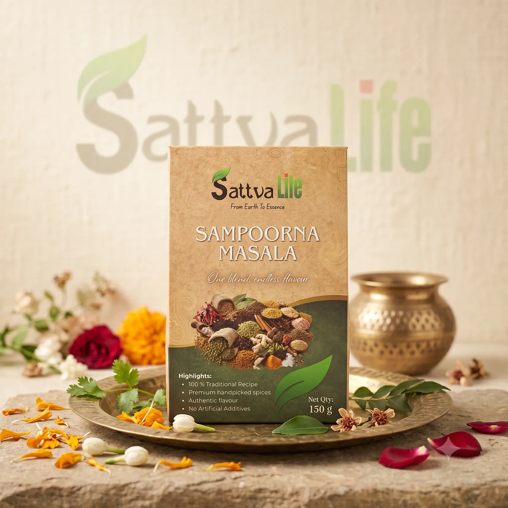 [SL0101201504] Sampoorna Masala (150 gm)